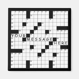 Crossword Puzzle Magnet