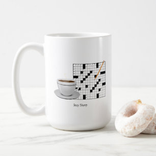 Crossword Puzzle Mug