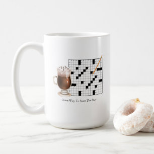 Crossword Puzzle Mug