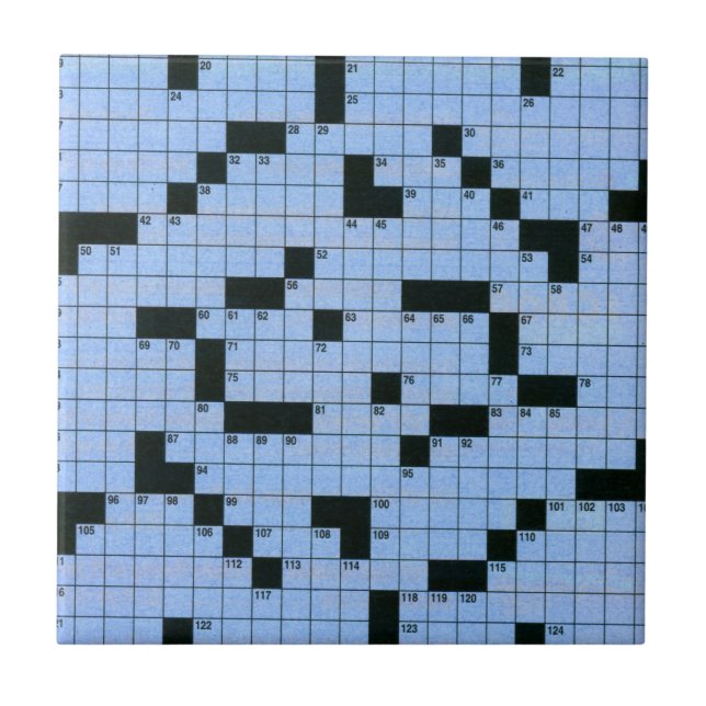 Crossword Puzzle Tile (Front)