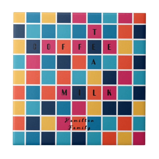 Crossword Puzzle Tile (Front)