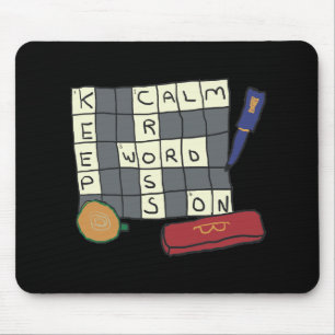 Crossword Puzzles Mouse Mat