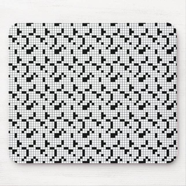 Crossword Puzzles Mouse Mat (Front)