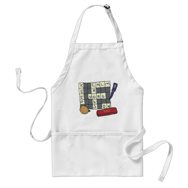 Crossword Puzzles Standard Apron (Front)