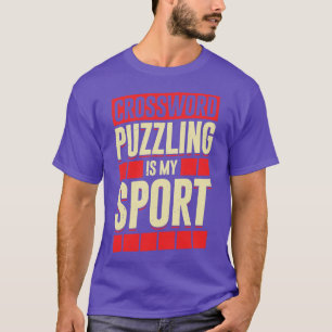 Crossword Puzzling Is My Sport T-Shirt