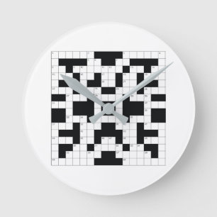 Crosswords are Awesome! Round Clock