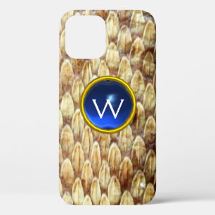CROTALUS BLUE GEM MONOGRAM  iPhone 12 CASE