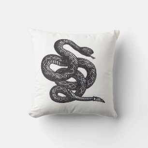 Crotalus Cascavella Snake (Venemous Pit Viper) Cushion