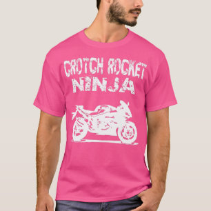 Crotch Rocket Motorcycle Rider Ninja T-Shirt