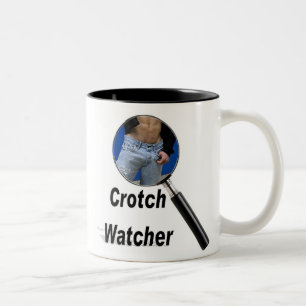 Crotch Watcher Two-Tone Coffee Mug