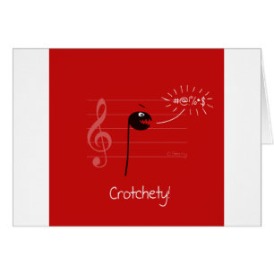 Crotchety - Music Joke Cartoon