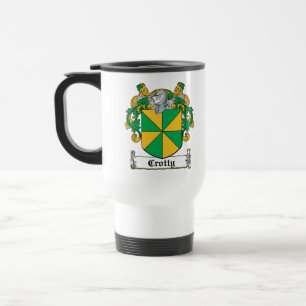 Crotty Family Crest Travel Mug