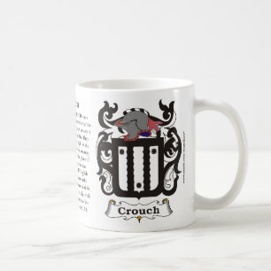 Crouch Family Coat of Arms Mug