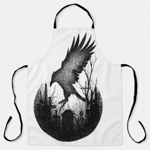 crow 25th anniversary apron