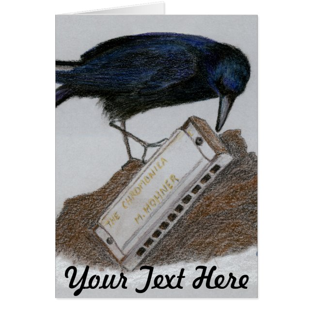 Crow and Harmonica (Front)