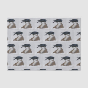 Crow and Harmonica Tissue Paper