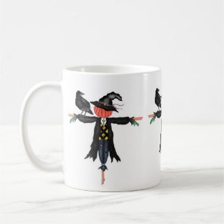 Crow and Scarecrow BFF mug