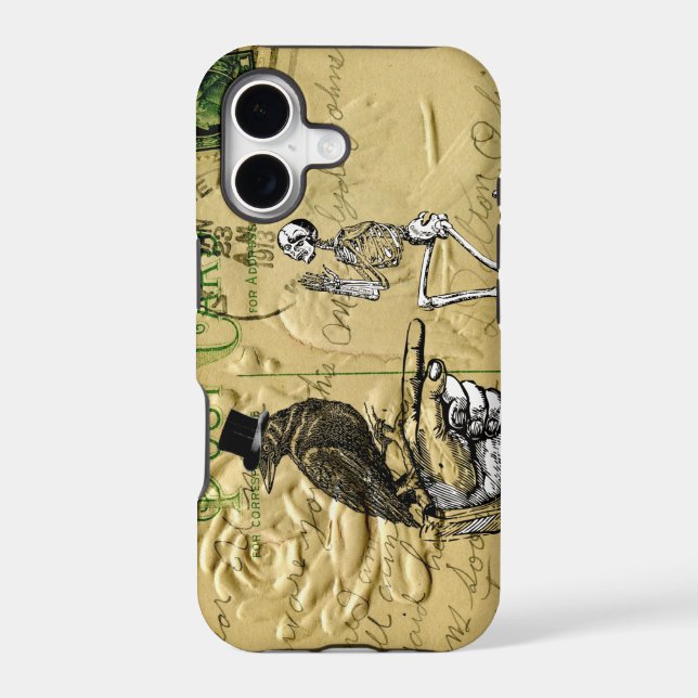 Crow and skeleton (Back)