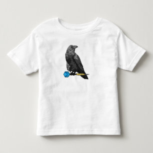 Crow at Darts with Dart Toddler T-Shirt