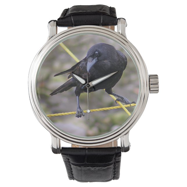 Crow at the Crossroads Watch (Front)