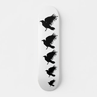 Crow - black skateboard