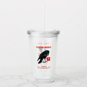 Crow Business Intelligence Analyst Acrylic Tumbler