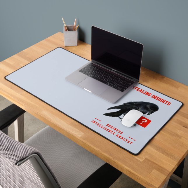 Crow Business Intelligence Analyst Desk Mat (Office 2)