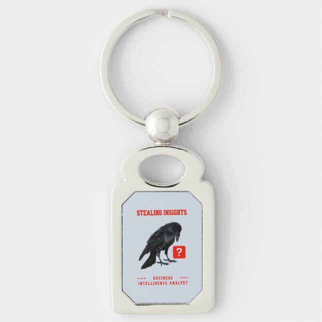 Crow Business Intelligence Analyst Key Ring (Front)