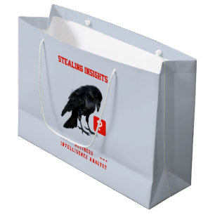 Crow Business Intelligence Analyst Large Gift Bag