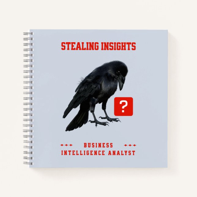 Crow Business Intelligence Analyst Notebook (Front)