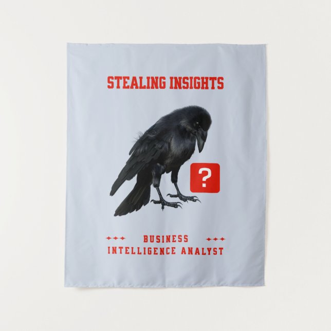 Crow Business Intelligence Analyst Tapestry (Front)