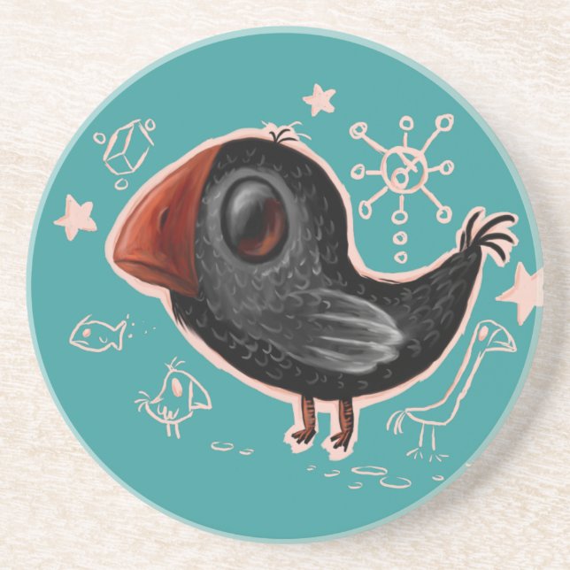 crow coaster (Front)
