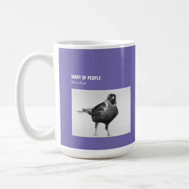 CROW Coffee Mug 15 oz. (Left)