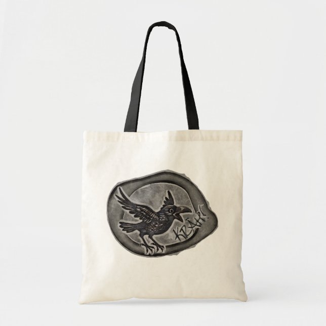 Crow Crow Rabe calls KRÄH! bag (Front)