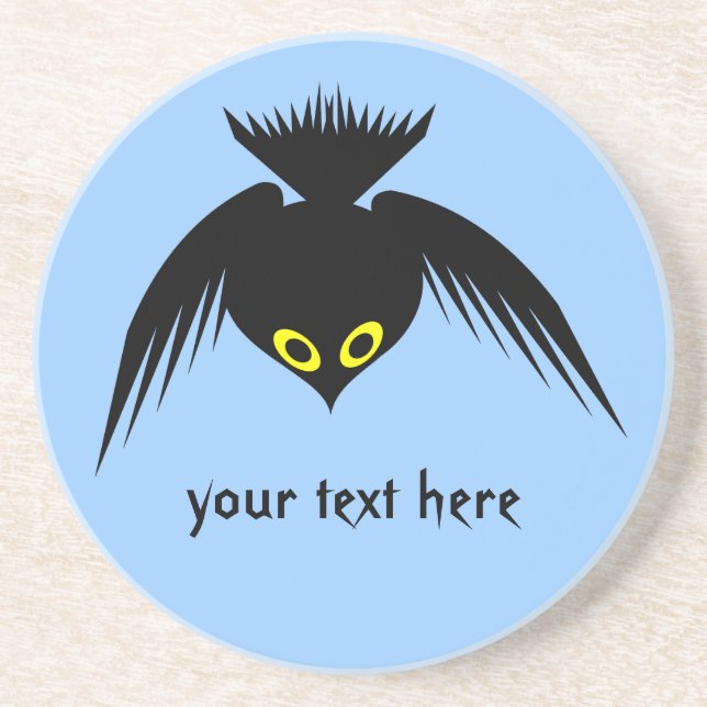 Crow Customisable Coasters (Front)