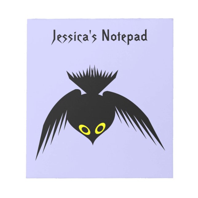 Crow Customizable Notepad (Front)