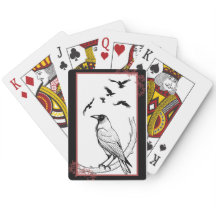 Crow Design, Book Inspired Playing Cards