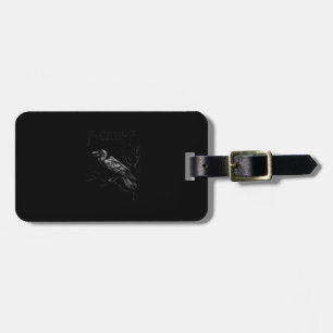 Crow, F-Caw-F Bird Retro Classic Luggage Tag