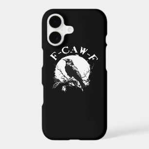 Crow F-Caw-F Funny Bird Aesthetic Casual