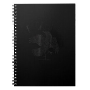 Crow, F-Caw-F Funny Bird Aesthetic Casual Notebook