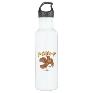 Crow F-Caw-F Funny Bird Raven Meme 710 Ml Water Bottle