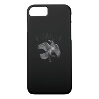 Crow, F-Caw-F Funny Bird Retro Graphic