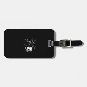 Crow F-Caw-F Funny Bird Saying Humor Meme Desin Luggage Tag