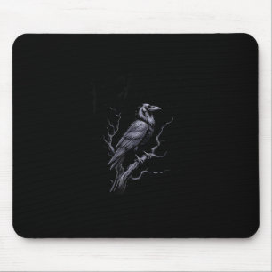Crow F-Caw-F Funny Bird Saying Humor Meme Mouse Mat