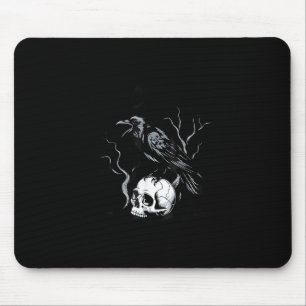 Crow F-Caw-F Funny Bird Saying Humour Meme Desin Mouse Mat