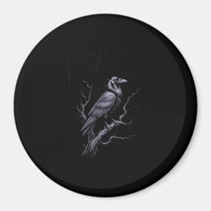 Crow F-Caw-F Funny Bird Saying Humour Meme Magnet