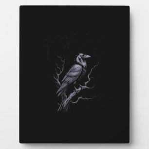 Crow F-Caw-F Funny Bird Saying Humour Meme Plaque