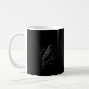 Crow, F-Caw-F Funny Bird Vintage Style Coffee Mug