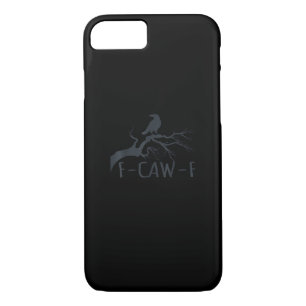Crow F-Caw-F Retro Crow iPhone 8/7 Case