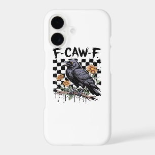 Crow Flowral, F-Caw-F Funny Bird FCAWF Moon Gothic